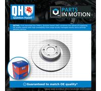 2x Brake Discs Pair Vented Front 308mm BDC6189 Quinton Hazell Set 2305506 New