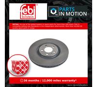 2x Brake Discs Pair Vented Front 310mm 107713 Febi Set 6R0615301B 6R0615301E New