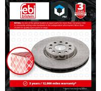 2x Brake Discs Pair Vented Front 310mm 14165 Febi Set 60629865 60814921 71740119