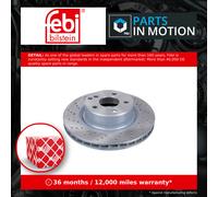 2x Brake Discs Pair Vented Front 312mm 22683 Febi Set A2204210912 2204210912 New