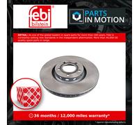 2x Brake Discs Pair Vented Front 312mm 23960 Febi Set 4B0615301A 4B0615301C New