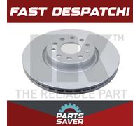 2x Brake Discs Pair Vented Front 312mm 3147115 NK Set 1K0615301AA 1K0615301D New