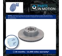 2x Brake Discs Pair Vented fits BMW 120D F20, F21 2.0D Front 2011 on 312mm Set