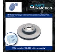 2x Brake Discs Pair Vented Front 312mm ADBP430178 Blue Print Set 45251TLAA00 New