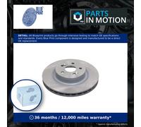 2x Brake Discs Pair Vented Front 312mm ADR164315 Blue Print Set 7701208130 New