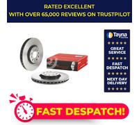 2x Brake Discs Pair Vented Front 314mm 09.B635.11 Brembo Set 1K0615301AJ Quality