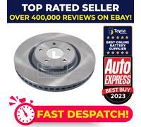 2x Brake Discs Pair Vented Front 319mm 108558 Febi Set 402064CE0A 402065998R New