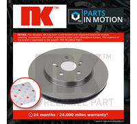 2x Brake Discs Pair Vented Front 319mm 2045168 NK Set 435120E010 4351248081 New