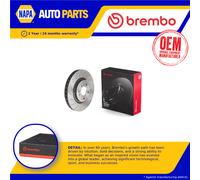 2x Brake Discs Pair Vented Front 320mm 09.B807.51 Brembo Set 2464212712 Quality