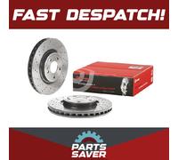 2x Brake Discs Pair Vented Front 320mm 09.B807.51 Brembo Set 2464212712 Quality