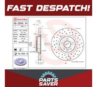 2x Brake Discs Pair Vented Front 320mm 09.C542.1X Brembo Set 1677434 1724956 New