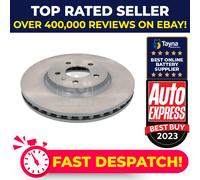 2x Brake Discs Pair Vented fits AUDI A5 8F, 8T3, 8TA 2.0 Front 08 to 17 320mm