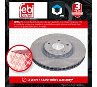 2x Brake Discs Pair Vented fits RENAULT KOLEOS Mk1 2.5 Front 2008 on 320mm Set