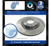 Pair of Front Brake Disc Fits Mazda CX-7 ER CX-9 TB TB Blue Print ADM543111