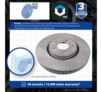 Blueprint ADN143157 Brake Disc Front Coated Fits Infiniti EX FX G M Q70 QX50