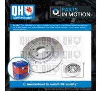 2x Brake Discs Pair Vented Front 320mm BDC6130 Quinton Hazell Set 517122T000 New