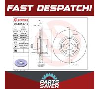 2x Brake Discs Pair Vented Front 321mm 09.B614.10 Brembo Set 517122P700 Quality