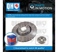 2x Brake Discs Pair Vented Front 321mm BDC5278 Quinton Hazell Set 6Q0609616 New