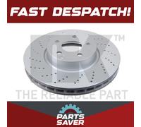 2x Brake Discs Pair Vented Front 322mm 3133102 NK Set 0004211112 0004213012 New