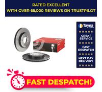 2x Brake Discs Pair Vented Front 325mm 09.8952.11 Brembo Set 34101166071 Quality