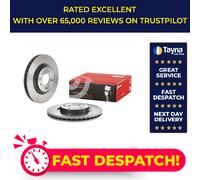 2x Brake Discs Pair Vented Front 325mm 09.A603.11 Brembo Set C2C41250 JLM20617