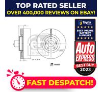 2x Brake Discs Pair Vented Front 325mm 196889 Febi Set 51712P2700 Quality New