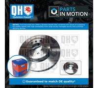 2x Brake Discs Pair Vented Front 325mm BDC5535 Quinton Hazell Set 34113400151