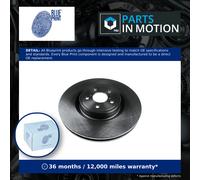 2x Brake Discs Pair Vented Front 326mm ADS74322 Blue Print Set 26300FE000 New
