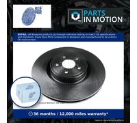 Genuine Blue Print Brake Disc (Front) (Single) fits Subaru 26300FE000