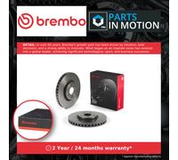 2x Brake Discs Pair Vented Front 330mm 09.E143.11 Brembo Set 4474211900 Quality