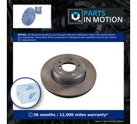2x Brake Discs Pair Vented Front 330mm ADB114392 Blue Print Set 34116782601 New