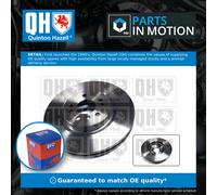 2x Brake Discs Pair Vented Front 330mm BDC5624 Quinton Hazell Set A1644210412