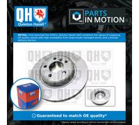 2x Brake Discs Pair Vented Front 330mm BDC6005 Quinton Hazell Set 34106883506