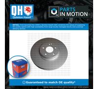 2x Brake Discs Pair Vented Front 330mm BDC6173 Quinton Hazell Set 4474210012 New