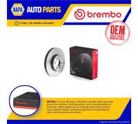 2x Brake Discs Pair Vented Front 332mm 09.C896.11 Brembo Set 34116750713 Quality