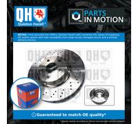 2x Brake Discs Pair Vented Front 335mm BDC5638 Quinton Hazell Set 2214210612 New