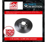 2x Brake Discs Pair Vented Front 337.4mm 43848 Febi Set SDB000611 SDB000612 New