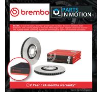 2x Brake Discs Pair Vented Front 340mm 09.A829.11 Brembo Set 4249F9 9801902080