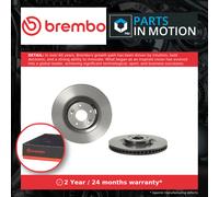 2x Brake Discs Pair Vented Front 345mm 09.D626.11 Brembo Set 51712S0100 Quality