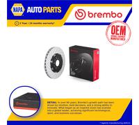 2x Brake Discs Pair Vented Front 355mm 09.9976.13 Brembo Set 4G7V1125BA1 Quality