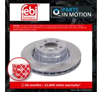 FEBI 43891 BRAKE DISC Front