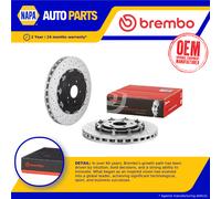 2x Brake Discs Pair Vented Front 360mm 09.9547.33 Brembo Set 2094210112 Quality