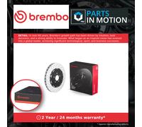 2x Brake Discs Pair Vented Front 365mm 09.9477.23 Brembo Set 8E0615301AB Quality