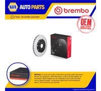 2x Brake Discs Pair Vented Front 380mm 09.B324.13 Brembo Set BG331125AA Quality
