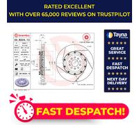2x Brake Discs Pair Vented Front 380mm 09.B324.13 Brembo Set BG331125AA Quality