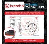 2x Brake Discs Pair Vented Front 380mm 09.B324.13 Brembo Set BG331125AA Quality