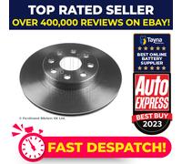 2x Brake Discs Pair Vented Rear 263mm ADT343143 Blue Print Set 4243117050 New