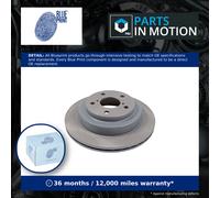 2x Brake Discs Pair Vented Rear 266mm ADS74319 Blue Print Set 26310AA101 Quality