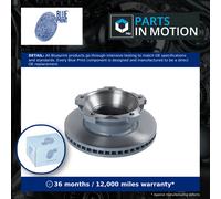 2x Brake Discs Pair Vented Rear 275mm ADZ94337 Blue Print Set 8980240060 Quality