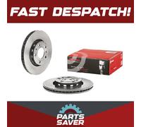 2x Brake Discs Pair Vented Rear 280mm 09.9908.21 Brembo Set 3D0615601E 4E0615601